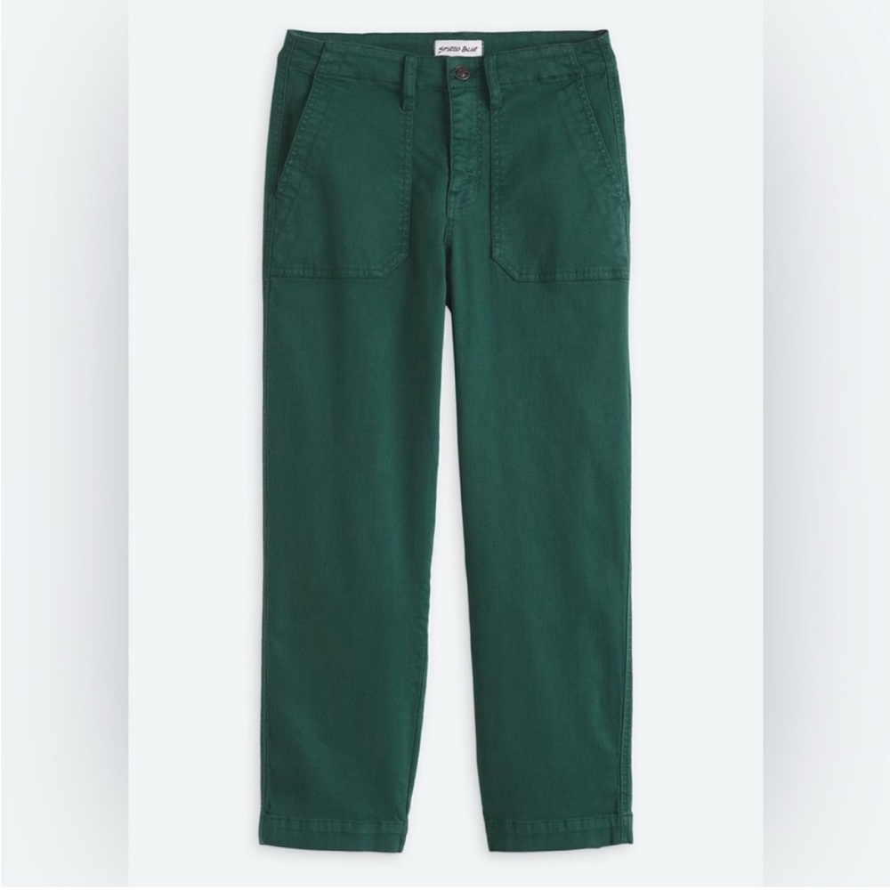 NWT Studio Blue Relaxed Utility Pocket Pants
